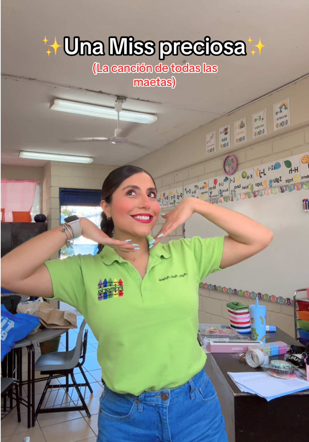 La canción de todas las maetas preciosas 🤩✨🌈🫰🏻 #fyp #fypp #maestradeprimaria #maestrosdetiktok #maestra 