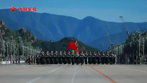 Chine# Scènes d'entraînement pour le défilé du 3 septembre.