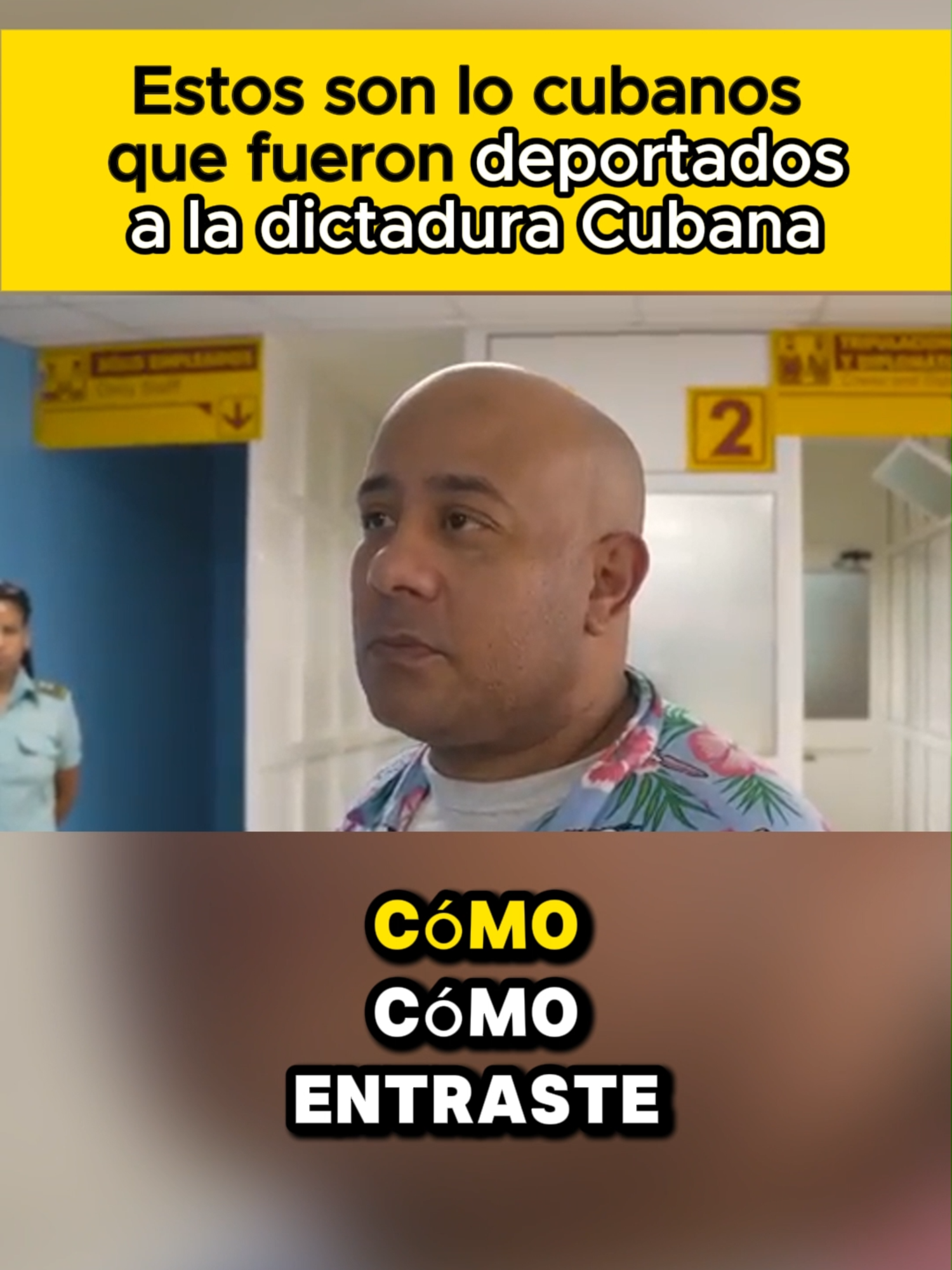 Estos dueron los ultimos cubanos deportados a Cuba #cubanosenmiami #cubanostiktok #cuba #cuban #cubanosporelmundo #cubanos