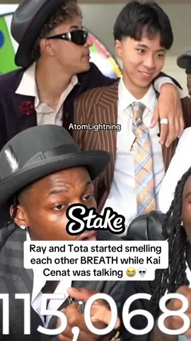 Ray and Tota started smelling each other BREATH while Kai Cenat was talking 😭💀 #kaicenat #rayasianboy #tota @Kai Cenat @Tota Mc @Ray 