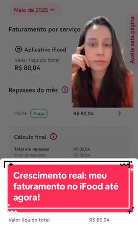 Comecei no iFood cheia de dúvidas, com medo de não vender… e hoje vejo o quanto cresci! Mostro aqui minha evolução, do primeiro faturamento até agosto. Tudo com muito trabalho, dedicação e amor pelos meus bolinhos. 🍫🥕✨#ifood #empreendedora #caseiro #bolosdadessa 