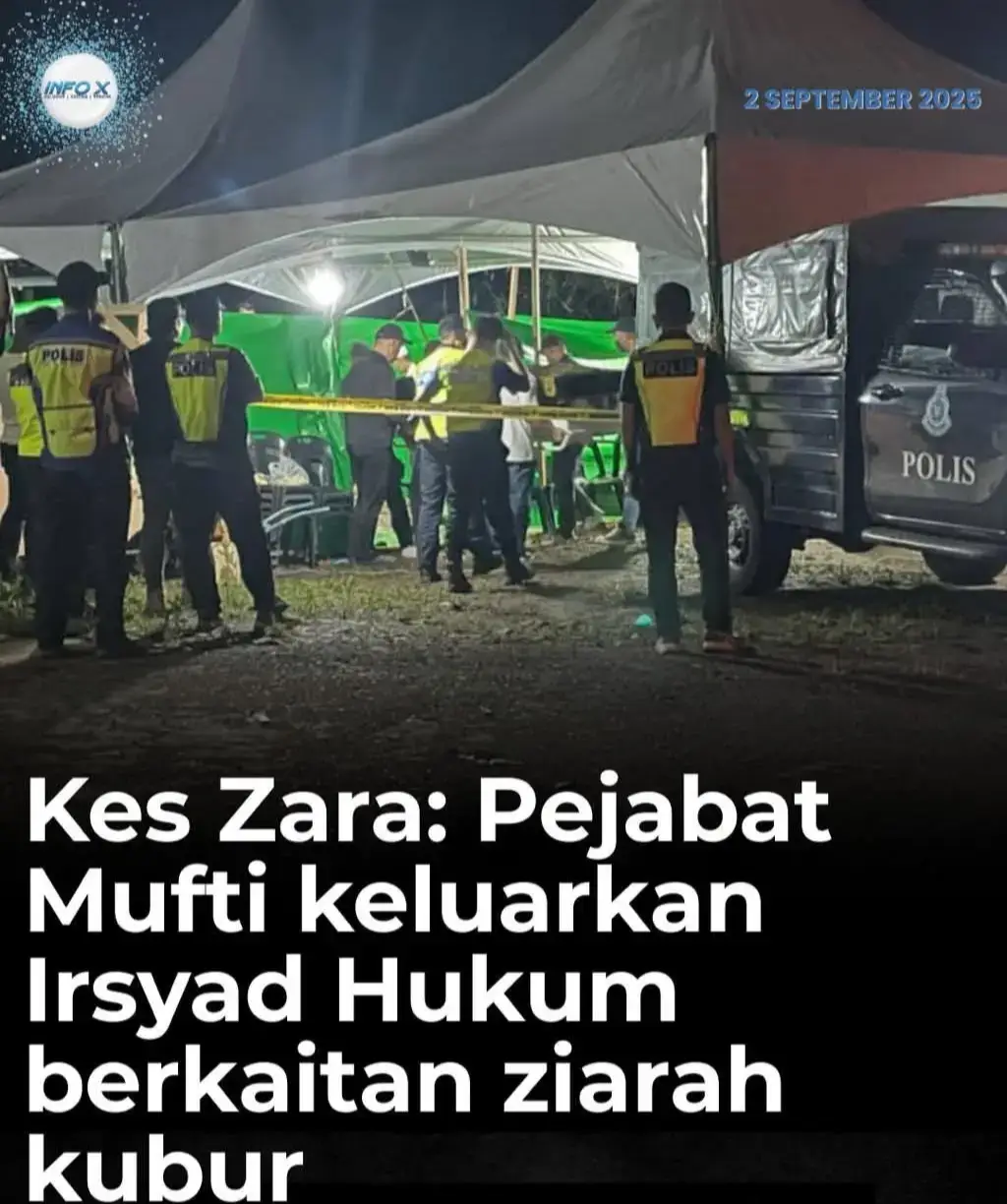 KOTA KINABALU: Pejabat Mufti Negeri Sabah mengingatkan umat Islam berhubung hukum menziarahi kubur dalam isu kubur arwah Zara Qairina Mahathir. Menerusi Irsyad Hukum yang dikeluarkan pejabat itu, Mufti Kerajaan Negeri Sabah, Datuk Bungsu @ Aziz Jaafar menyentuh mengenai perbuatan menziarahi kubur. Katanya, perbuatan itu adalah suatu yang dituntut dalam Islam, malah ia dianggap sebagai satu bentuk peringatan bahawa setiap umat pasti akan meninggalkan dunia untuk menuju akhirat seperti sabda Rasulullah SAW. Beliau berkata, dalam Riwayat Ibnu Majah, no 307, Rasulullah SAW bersabda yang bermaksud ‘Aku dahulunya melarang ke atas kamu ziarah kubur, maka (sekarang) ziarahlah kubur, kerana ia menzuhudkan dirimu dan mengingatkanmu kepada akhirat’. Namun, dalam melakukan tuntutan ini, setiap umat Islam hendaklah menjaga adab yang digariskan oleh Islam serta memberikan perhatian atas segala larangan agar perbuatan itu benar-benar mendapat keredhaan daripada Allah SWT,” katanya. Beliau turut menggariskan antara larangan yang ditegah dalam Islam ketika menziarahi kubur termasuk meratap, meraung, memukul pipi, meronta-ronta kerana terlalu sedih dan duduk serta merangkak di atas kubur, melangkah kubur dan bersandar pada kubur. Selain itu, katanya Islam juga melarang memijak kubur kecuali ada keperluan seperti ketiadaan jalan menuju ke kubur dan melakukan perkara-perkara khurafat yang menjejaskan akidah seperti menjadikan kubur sebagai tempat sembahan dan pemujaan. Islam katanya turut melarang perbuatan mengambil keberkatan daripada kubur dan mengikut atau menyerupai adat atau perbuatan agama lain seperti membawa kalungan bunga. Sehubungan dengan itu, dalam isu kubur arwah Zara Qairina binti Mahathir, setiap umat Islam diseru untuk menanggapi isu ini dengan penuh keinsafan dan kesederhanaan agar terpelihara daripada perkara yang melampaui batas ajaran Islam, sebagaimana sabda Rasulullah SAW dalam Riwayat al-Baihaqi, no 6176 yang bermaksud ‘Sebaik-baik perkara adalah yang pertengahan’. Semoga dengan pendekatan yang sederhana dalam setiap tindakan menjadi asbab bagi umat ini diberikan inayah serta hidayah daripada Allah SWT serta sentiasa berada di dalam redha dan maghfirahNya. #mufti #sabah #zara 