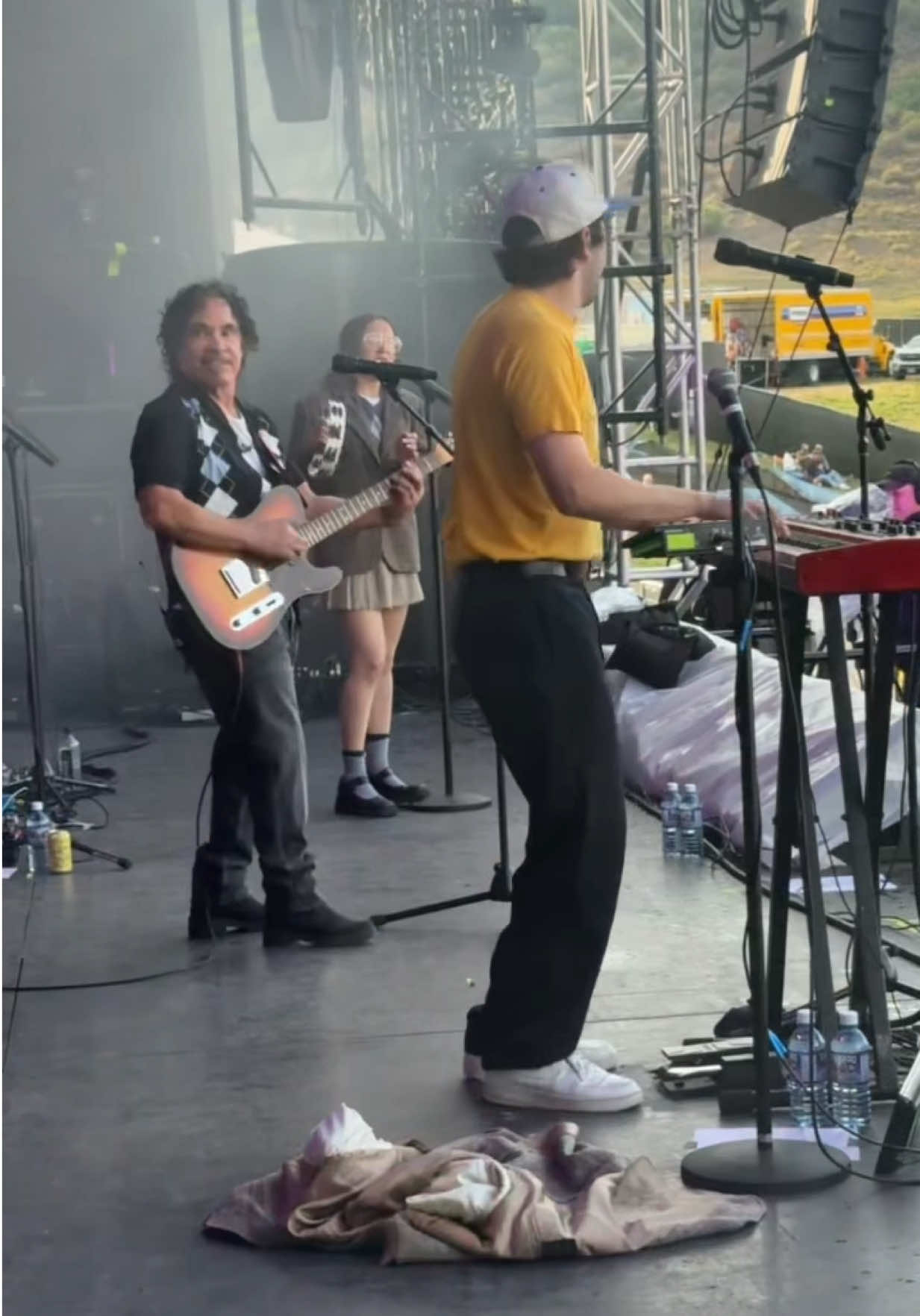 Thanks to Clyde & Gracie @Lawrence for inviting me up at Aspen Jazz Fest. Such a great time making music together. #NewMusic #JohnOates #Lawrence
