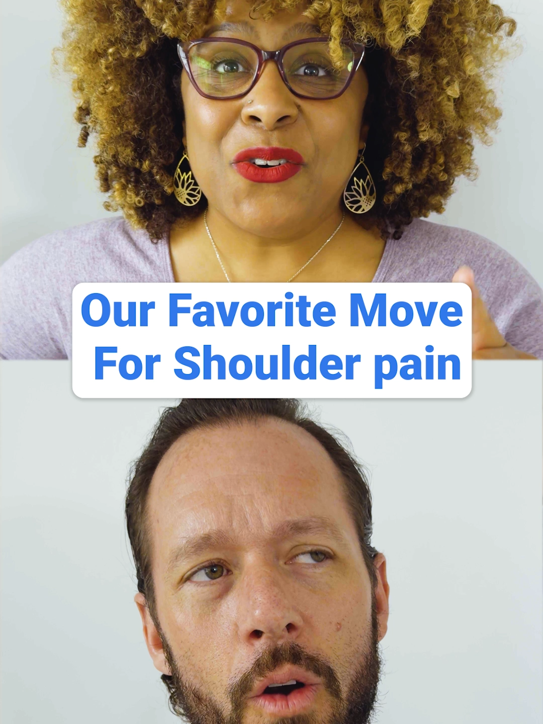 If your shoulders hurt, click the link in our bio and we’ll help you out. Shoulder pain relief made simple ✅. Try this move and feel better today!