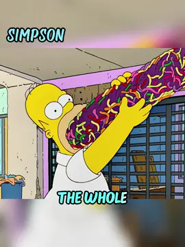 Homer stuffs all the gummy worms into his mouth.#TheSimpsons #tiktok #usa 