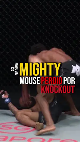 Asi fue la primera derrota por KO de Demetrious 