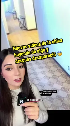 Recuerdan los videos de la chica que huye desesperada de algo o alguien y después desapareció? Aquí hay 2 videos más que estaban perdidos y se ve una sombra persiguiéndola 😳 que pasó realmente en este caso? #misterio #viral #inexplicable #terror #aterrador 