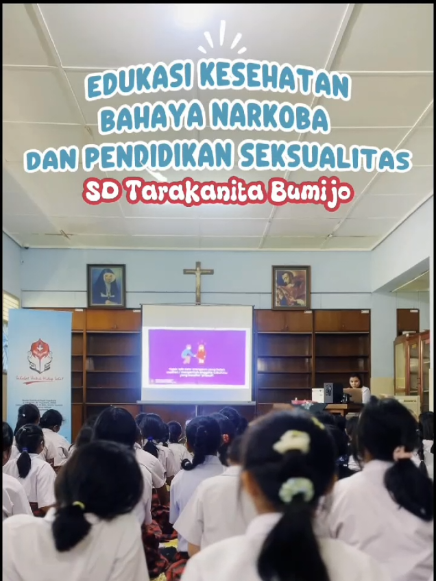 🌟 Edukasi Sehat, Generasi Hebat! 🌟 Hari ini, Instalasi Promosi Kesehatan RS Panti Rapih hadir di SD Tarakanita Bumijo Yogyakarta ✨ 📚 Materi: ✔ Bahaya Narkoba 🚫 ✔ Pendidikan Seksualitas 🧠💡 💬 Harapannya, kegiatan ini menjadi awal kolaborasi berkelanjutan antara RS Panti Rapih dan SD Tarakanita Bumijo, untuk mencetak generasi muda yang sehat, berani berkata “tidak” pada narkoba, dan memiliki pemahaman benar tentang kesehatan diri. 🤝 Bersama, kita wujudkan masa depan yang lebih cerah. RS Panti Rapih 🙏🏻 #sahabatuntukhidupsehat  #RSPantiRapih #PromosiKesehatan #GenerasiSehat #CerdasBerkarakter 