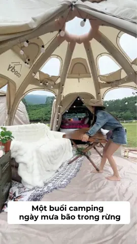 Camping ngày mưa cùng tuii 🍊
