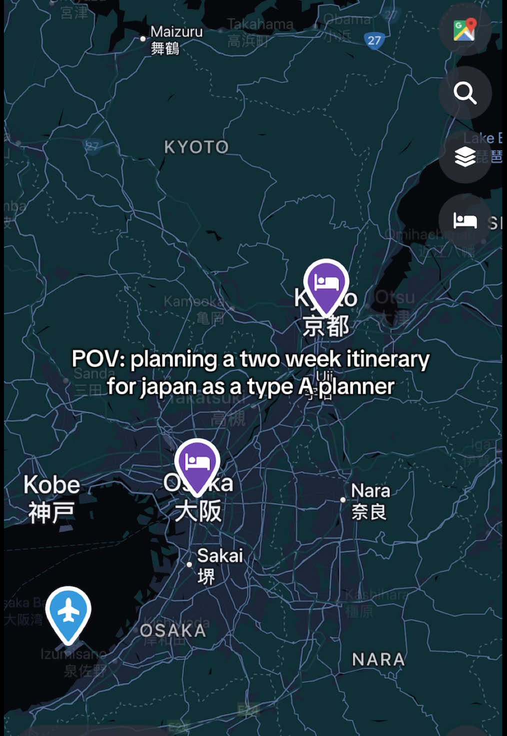 my full time job since January #japantravel #travelguide #japan #traveltok #typea 