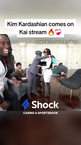 Kim Kardashian comes on kai stream  #kaicenat #kimkardashian #mafiathon3 #viral #fyp 