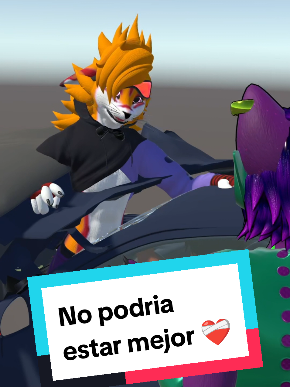 Mi amigo esta bien uwu @Norox D. Tepesh #humor #furry #chiste #Vrchat #xD 