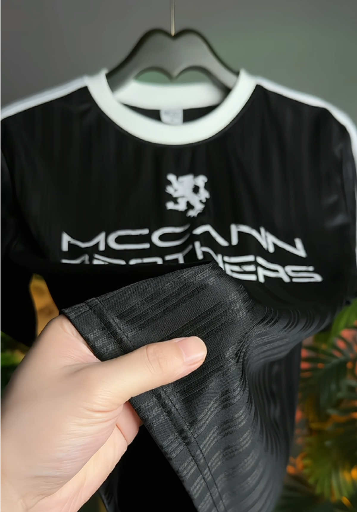 Áo Thun Nam Nữ From Rộng MCCANN chất liệu Poly Sọc Top Cổ Tròn #aothun #aothunnamnu #thoitrang #hottrend #xuhuong 
