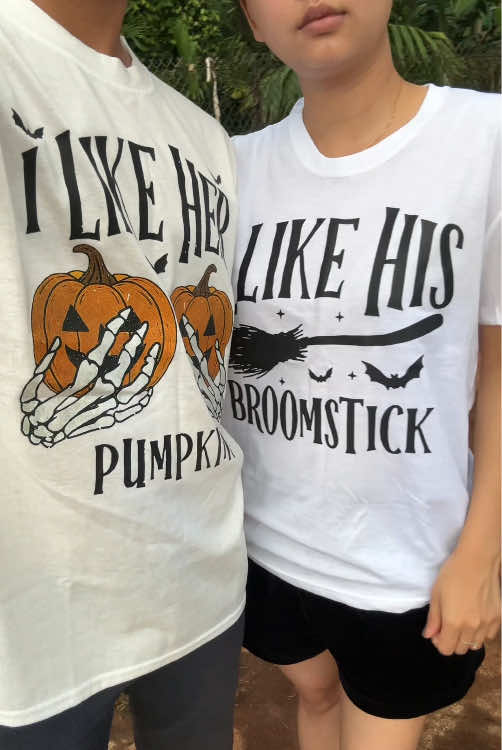 Halloween shirt for couple  #halloween #couple #fyp #halloweencouple #coupleshirt #giftsforher #funnyhalloween  