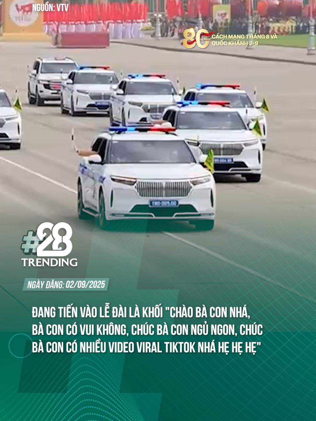 ĐANG TIẾN VÀO LỄ ĐÀI LÀ KHỐI 