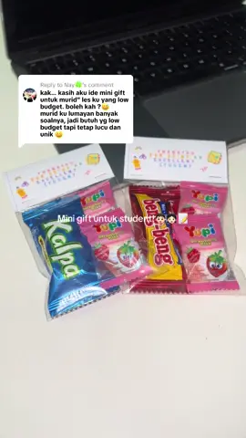 Replying to @Nay🍀 #minigift untuk student!👧🏻👦🏻📚✏️✨