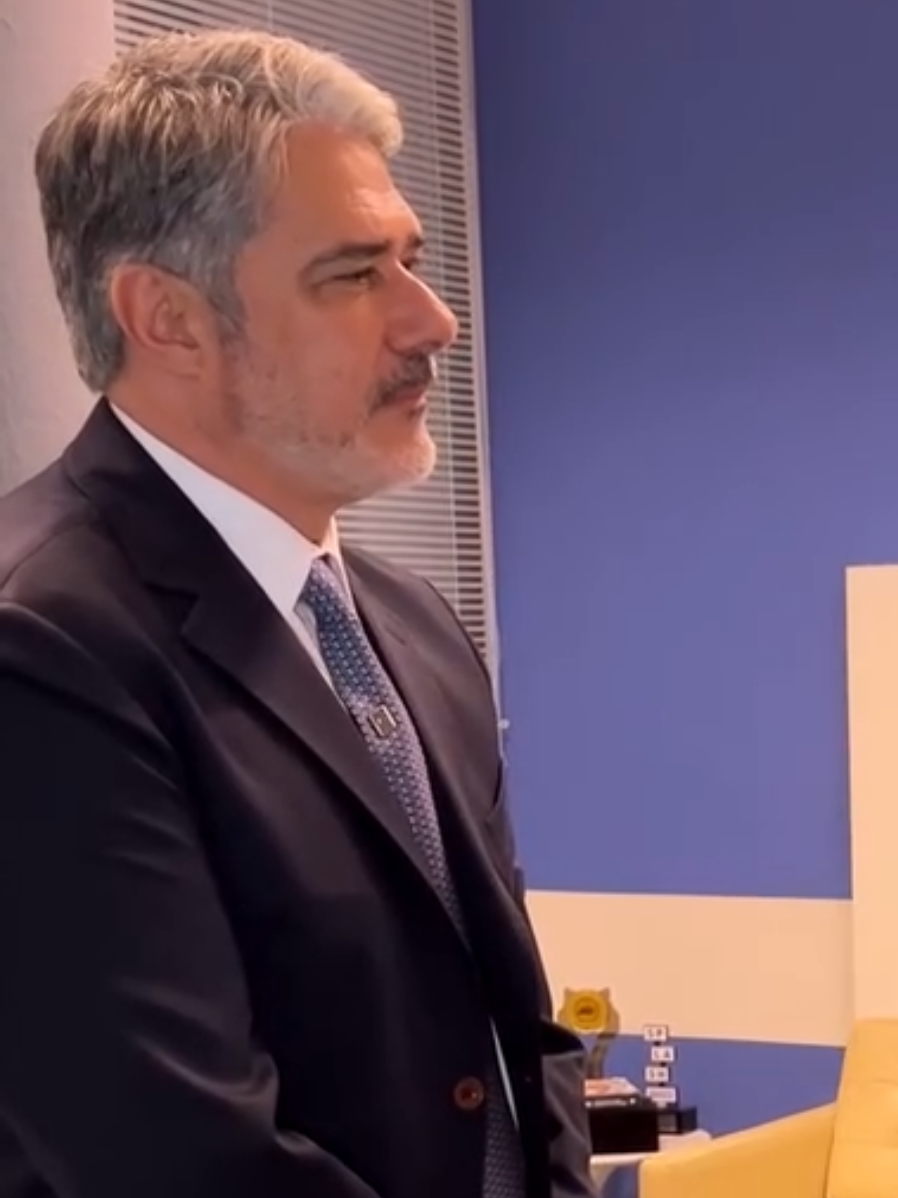 Boa sorte na trajetória desses dois jornalistas.  #WilliamBonner #cesartralli #Globo #jornalnacional 