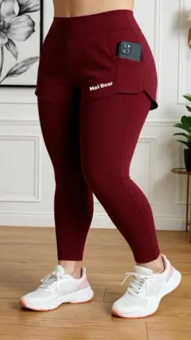 Nyaman bergerak,tetap Stylish! leging Sporty #leggingcelana #aktivwearcewek #sportylook #navylegging #workoutstyle 