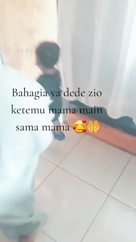 bahagia ya dede ketemu mama🥰🤲
