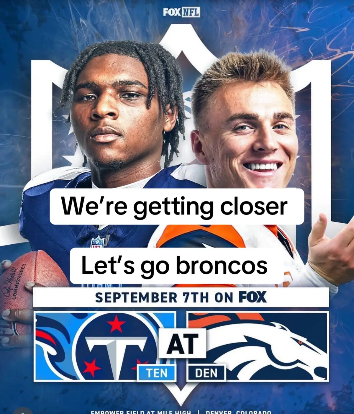 #fypシ #denverbroncos #tennesseetitans #Bonix #camward 