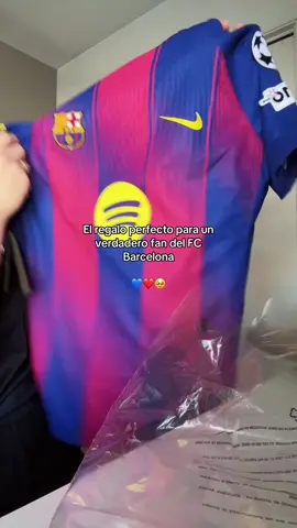 Lo mejor que nos pueden obsequiar 🥺 #nike #fcb #shopping #shop #jersey 