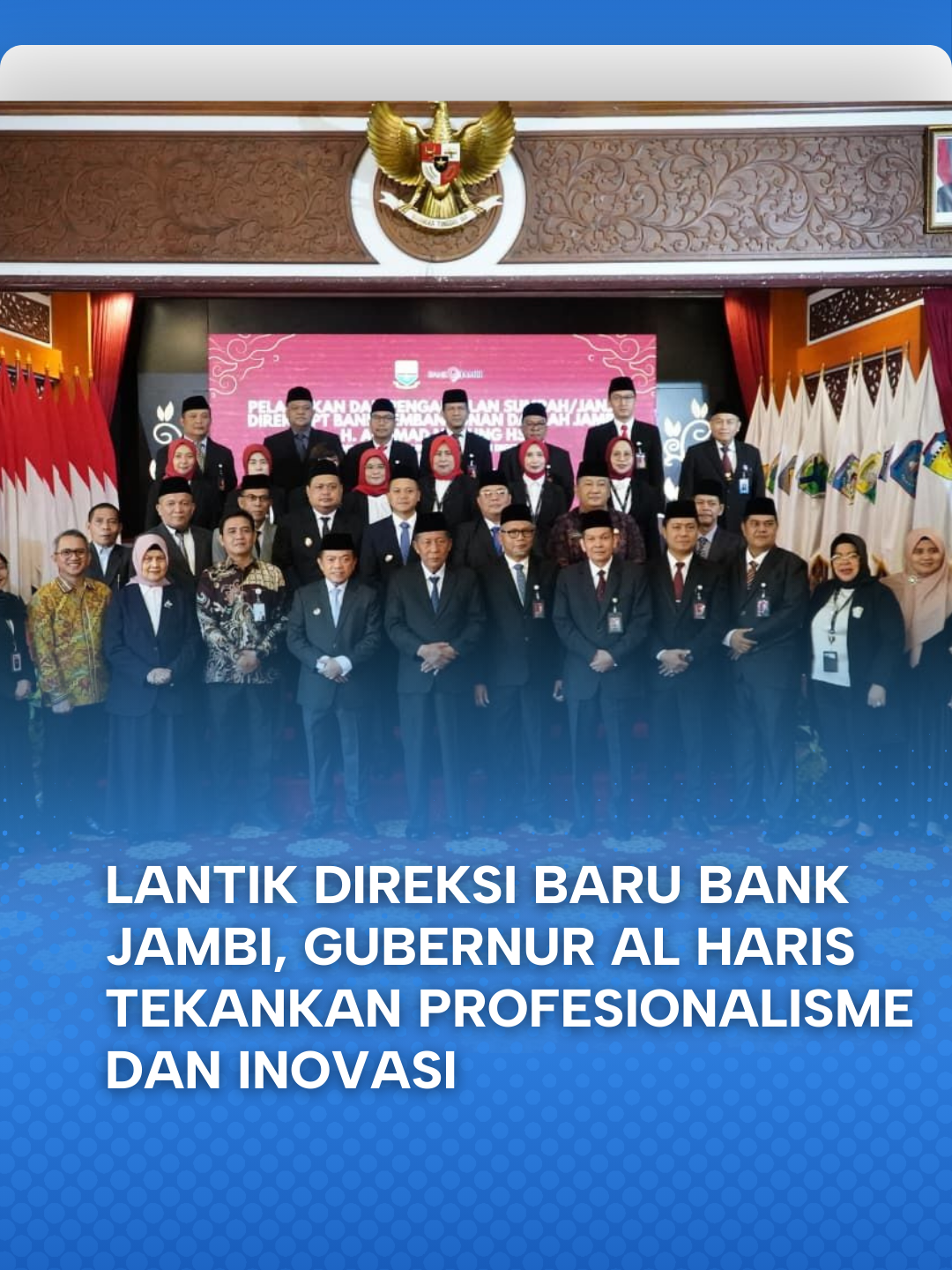 Lantik direksi baru Bank Jambi, Gubernur Al Haris tekankan profesionalisme dan inovasi #RadioRepublikIndonesia #RRIJambi #rripro1jambi #rripro2jambi #rripro4jambi #berita #musik #jambi #jambiviral #daerahjambi #beritajambi #kitaindonesia #kitaindonesiarri