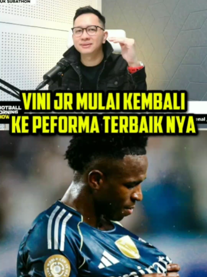 Reaksi Vini ketika dicadangkan di pertandingan sebelumnya, kini nampaknya Vini Jr ingin menunjukan bahwa 