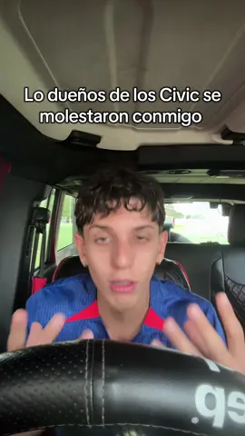 Los dueños de los Civic se molestaron conmigo #humor #civic #correr #puertorico 