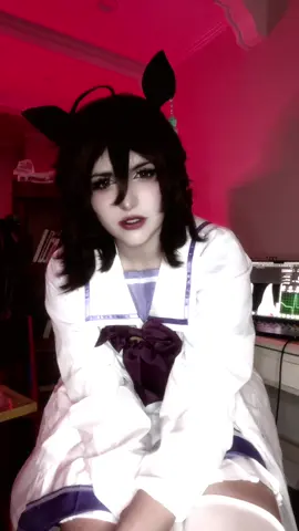 I shouldn’t kin a horse girl  #umamusume #agnestachyon #umamusumeprettyderby #umamusumecosplay #makeup 
