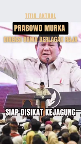 Prabowo murka! direksi BUMN berlaga raja akan disikat kejagung #bumn #prabowo #hukumhumanisberkeadilan #reformasipengadilan #sikatrajabumn 