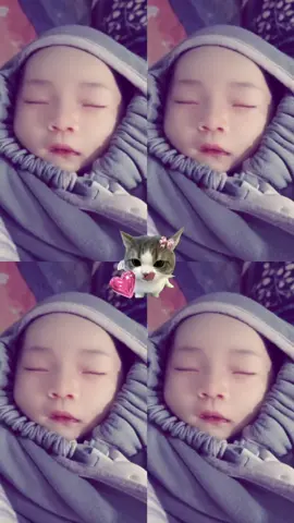 Nyenyak nn gadisan kami ni Tidok:)😘😇