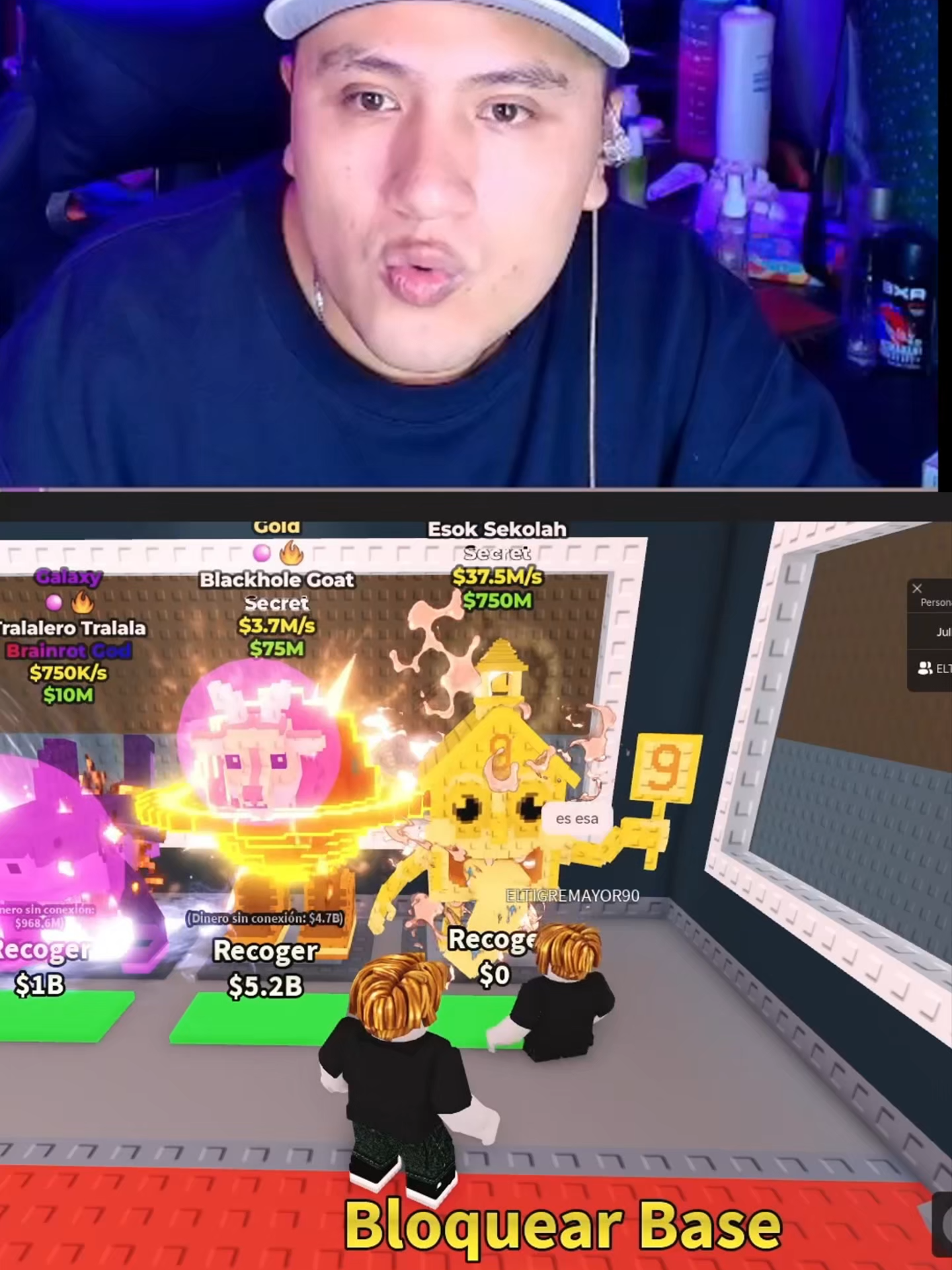 Hago TRADE por un ESOK SEKOLAH con un SUB en robaunbrainrot!!! ##robaunbrainrot #roblox #brainrot #stealabrainrot