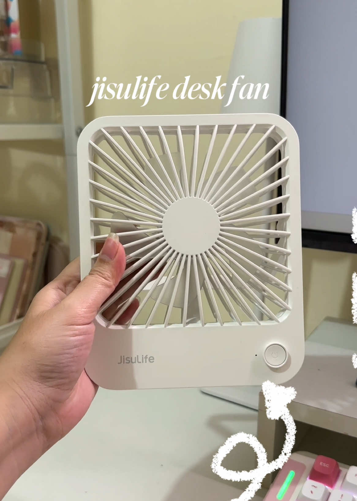 just wow, jisulife!! 👑 🏷️ #jisulife #deskfan #portablefan #fanrecommendation #rechargeablefan 