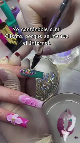 Lo bueno que no me dejan sola me hacen segunda 🤭👌😄😂#paratiiiiiiiiiiiiiiiiiiiiiiiiiiiiiiiシ #nailart #fbyシviral #tiktoklive #livehighlights 