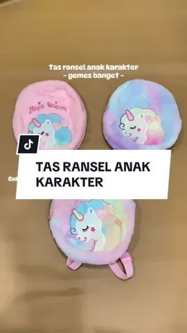 Gemes banget bisa sampai usia 6 tahun ya bundaa #tasransel #tasranselanak #tasranselkarakter #ranselanaksekolah #fypシ 