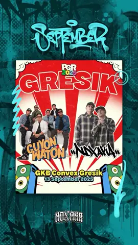 See You GRESIK 🙌 Pekan Gembira Ria 📅 Sabtu, 13 September 2025 📍 GKB Konvex, Gresik, Jawa Timur  Tiket Bisa kalian Beli di @pekangembiraria  #ndxaka #ndxakafamilia #ladyfam #pekangembiraria #gresik 