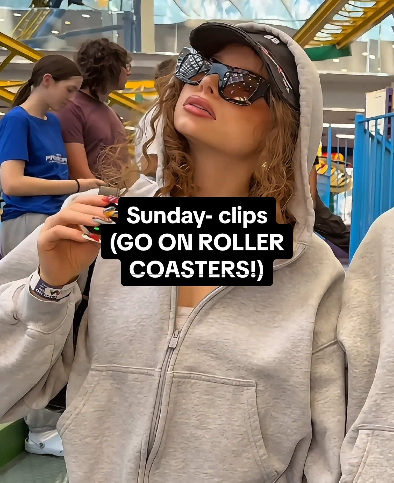 || clips of Sunday from the (GO ON ROLLER COASTERS!) video on the Kalogeras Sisters channel || please remember to give creds! || #sundaykalogeras #kalogerassisters #clips #scp #mult1scenes 