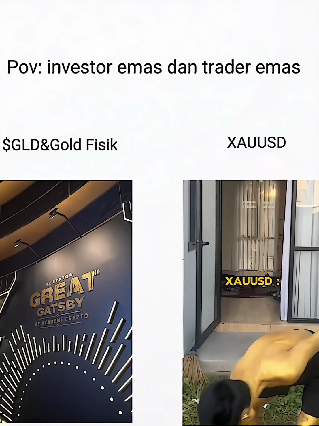 Investor Emas Full Senyum Hari Senin Ini #gabrielrey #cryptowave #gold #fypp #triv 