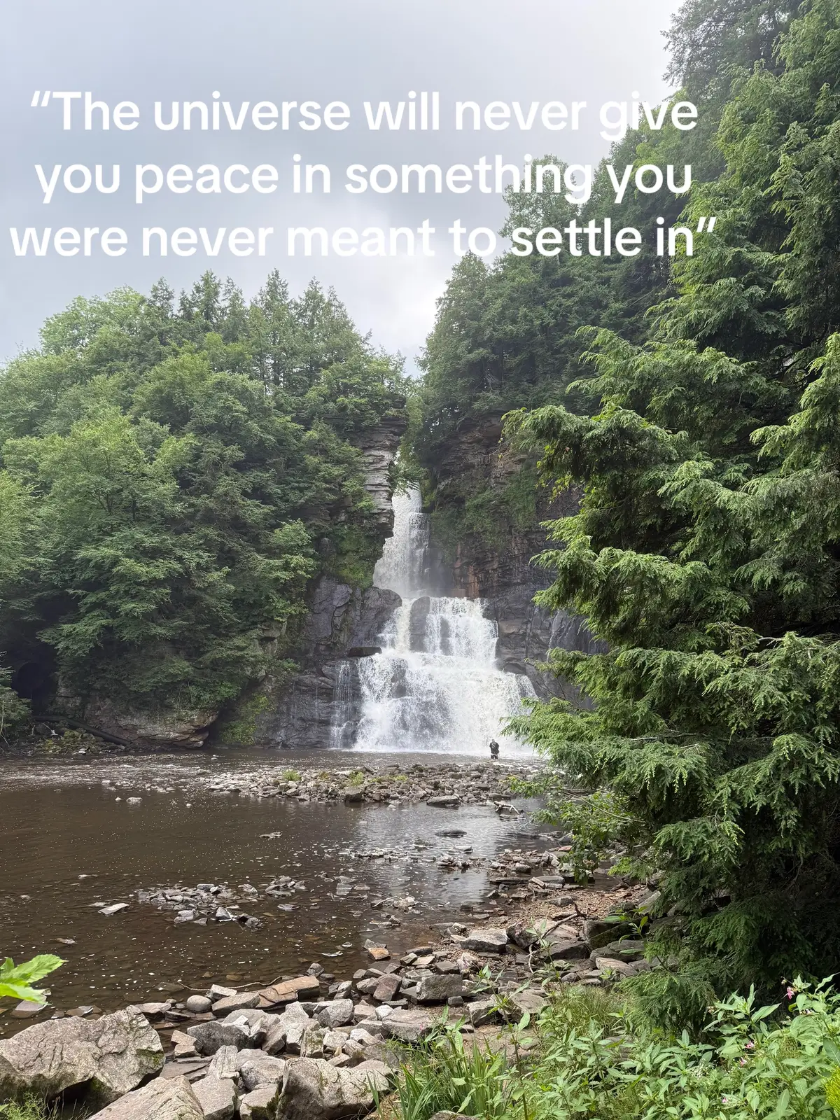 If it doesn’t feel like peace, it isn’t meant for you. Never settle. Don’t move too fast. The big promises and the love bombing in the beginning will come to an end. You will be left with nothing, again. #neversettle #loveyourself #lovebomb #foryoupage 
