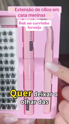 ✨ Transforme qualquer olhar em impactante e irresistível! Com o Kit Extensão de Cílios 200 Feixes 40D 8-16 Mix + Cola, o resultado é profissional e duradouro. 😍 🛒 Compre agora no TikTok Shop e arrase! #CíliosPerfeitos #ExtensãoDeCílios #OlharImpactante #BelezaProfissional #TikTokShop  