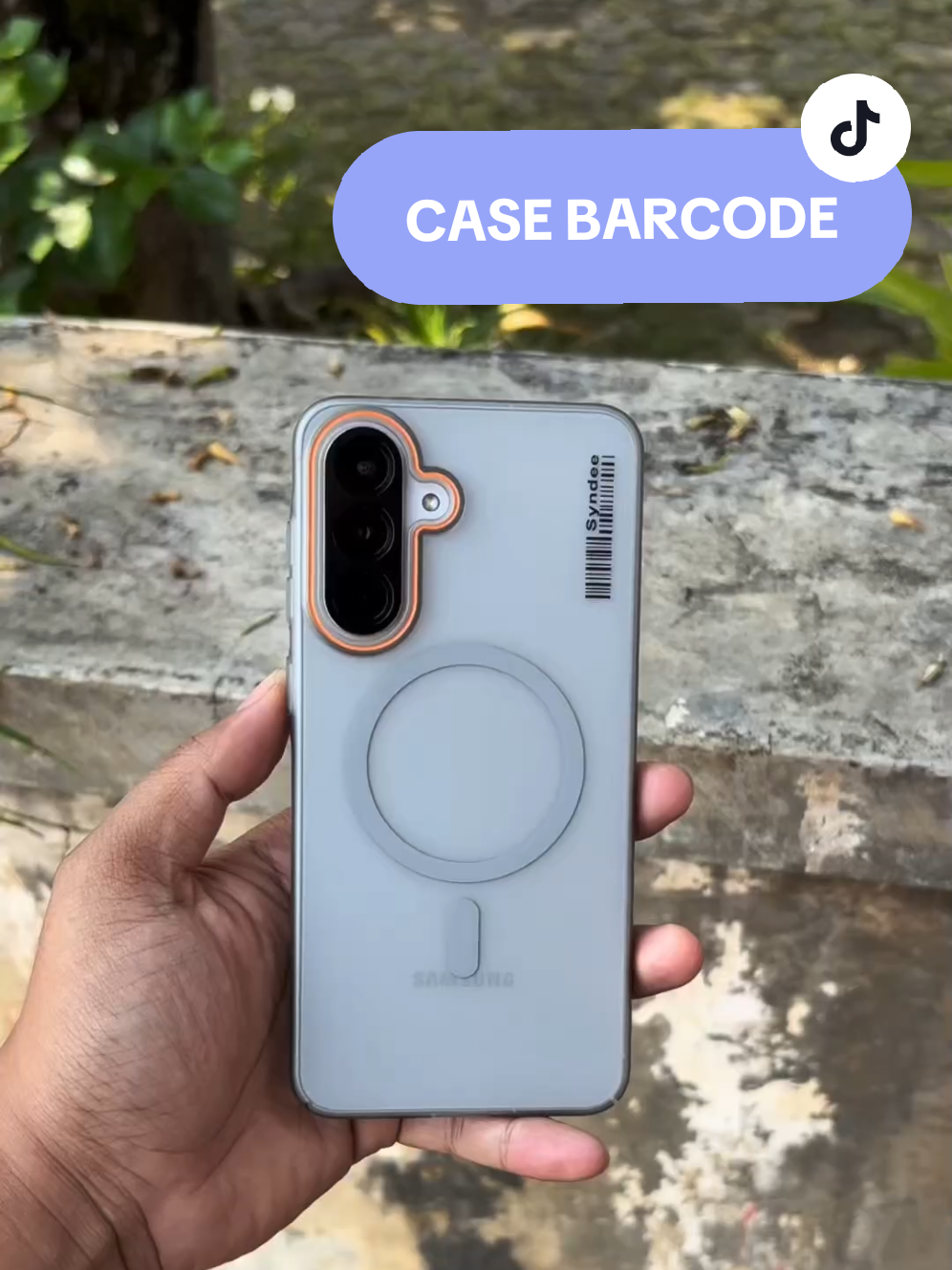 Casing Syndee Barcode Samsung Impian 😎 Tersedia untuk berbagai tipe samsung seperti a56 a36 a26 s25 s24 dan banyak tipe lainnya. 🥶