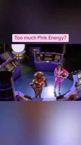 Too much Pink energy, but not Red? #powerrangers #mmpr #mightymorphinpowerrangers 