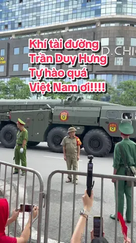 Dàn khí tài Đường Trần Duy Hưng, 6h30 sáng em mới có mặt tại Hà Nội mà vẫn kịp ngắm trọn #a80 #quockhanh #xebanhlop #dieubinh #xuhuong 