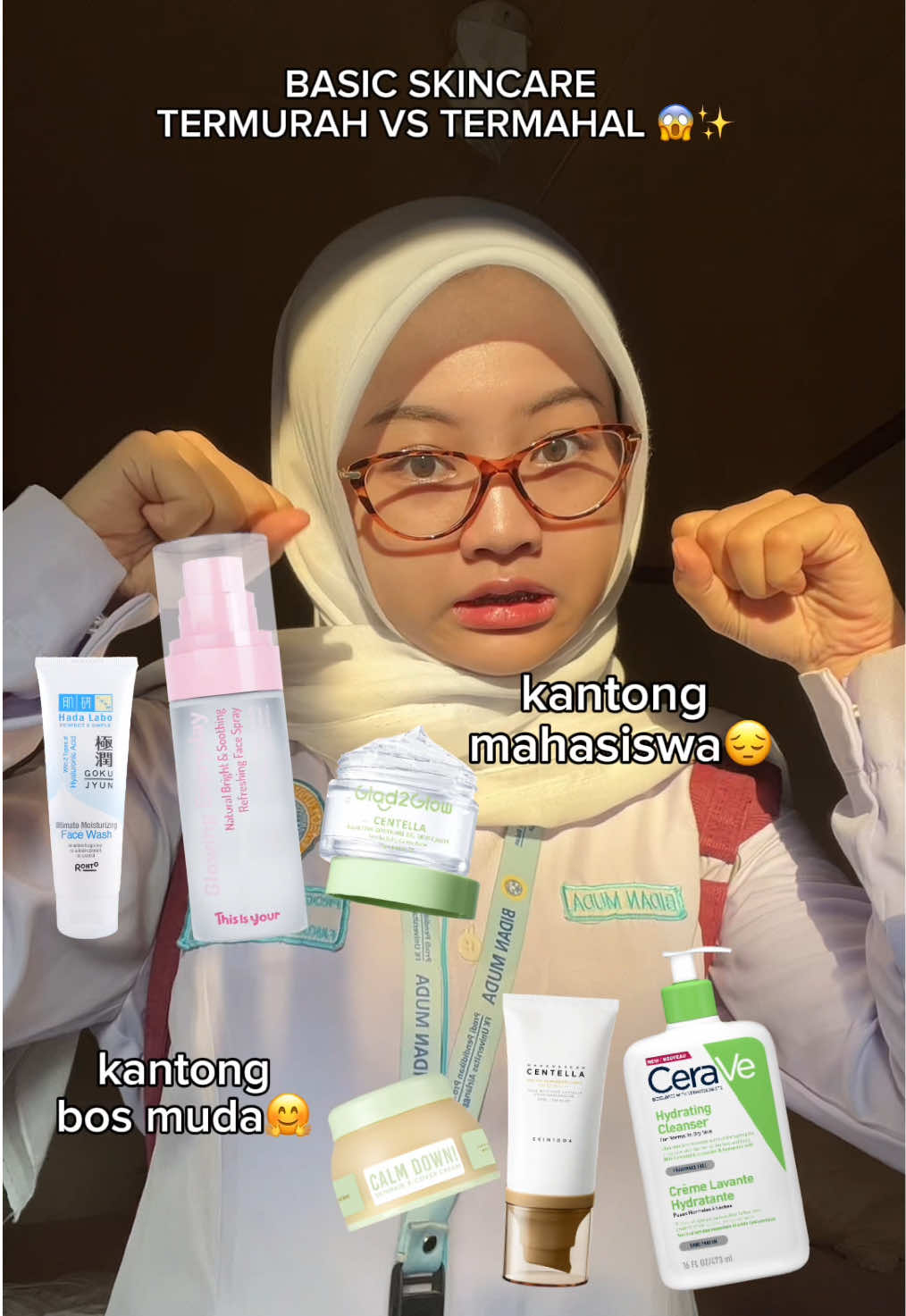 pertimbang basic skincare buat kantong klean✨ #thisisyour #facespray #basicskincareroutine #bidanmuda 