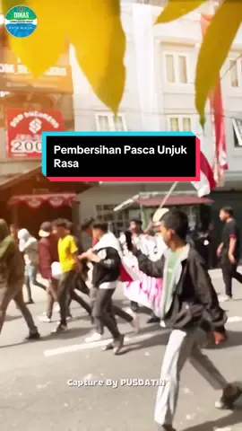 Pasca unjuk rasa pada Senin, 01 September 2025, Dinas Lingkungan Hidup (DLH) Kota Binjai bergerak cepat melakukan pembersihan di sekitar lokasi aksi. Pembersihan difokuskan di area depan Gedung DPRD Kota Binjai, Jalan Vereran , Binjai Kota. Plt. Kadis LH, Ahmad Yani, S.STP, M.AP., menurunkan Satgas Kebersihan untuk mensterilkan area tsb. Plt Kadis LH Ahmad Yani mengatakan, operasi pembersihan langsung diluncurkan usai massa membubarkan diri. “Prinsip kami sederhana, hak demonstrasi boleh, tapi hak warga atas lingkungan bersih juga harus dipenuhi. Tim turun tepat waktu agar besok pagi ini semua sudah bersih dan dapat beraktivitas normal seperti biasa, “ Ujar Ahmad Yani.  Lebih lanjut, kondisi hujan deras tidak menjadi halangan bagi petugas menjalankan tugas menjaga Kota Binjai kembali bersih. Saat ini penanganan sampah pasca aksi unjuk rasa telah tuntas. “Hujan deras tidak menyurutkan kami. Justru kami langsung tangani secepatnya supaya sampah yang berserakkan tidak sampai menyebabkan saluran air tersumbat dan kegiatan ini sudah menjadi tanggung jawab kami, “terang Ahmad Yani.