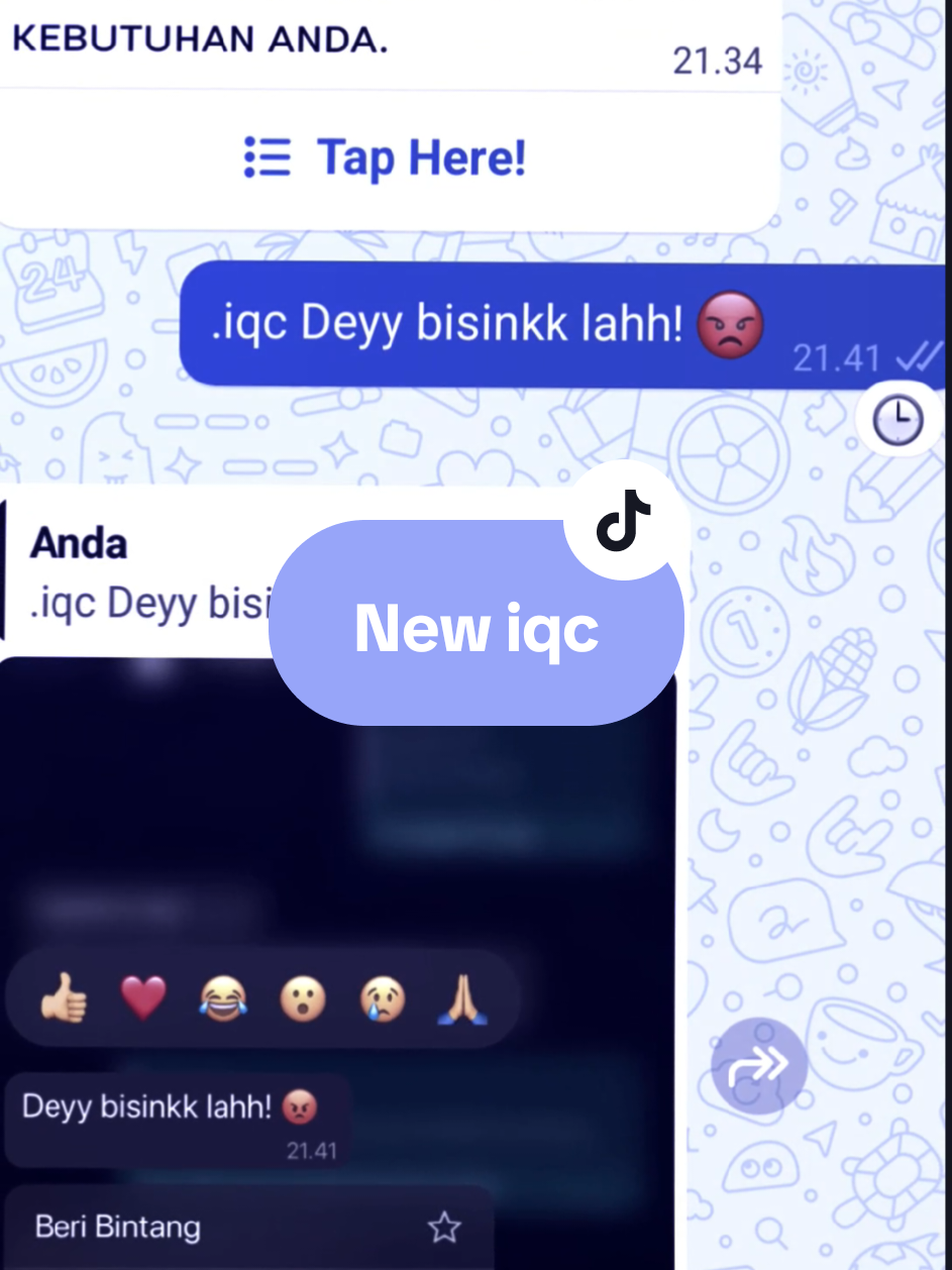 up iqc #botwhatsapp #iqc #harusfyp #branda #whatsappbot 