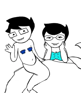 This is so stupid #homestuck#youcantfightthehomestucks#johnegbert#davestrider#dirkstrider  