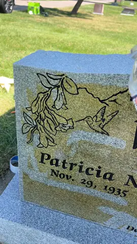 Freshly painted, looks like new. #utahheadstonedesign #cemetery #satisfying #restoration #fyp @6duckyfucky6 