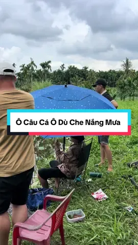 Ô Câu Cá Ô Dù Che Nắng Mưa #phukiencauca #ocauca #ocaudai 