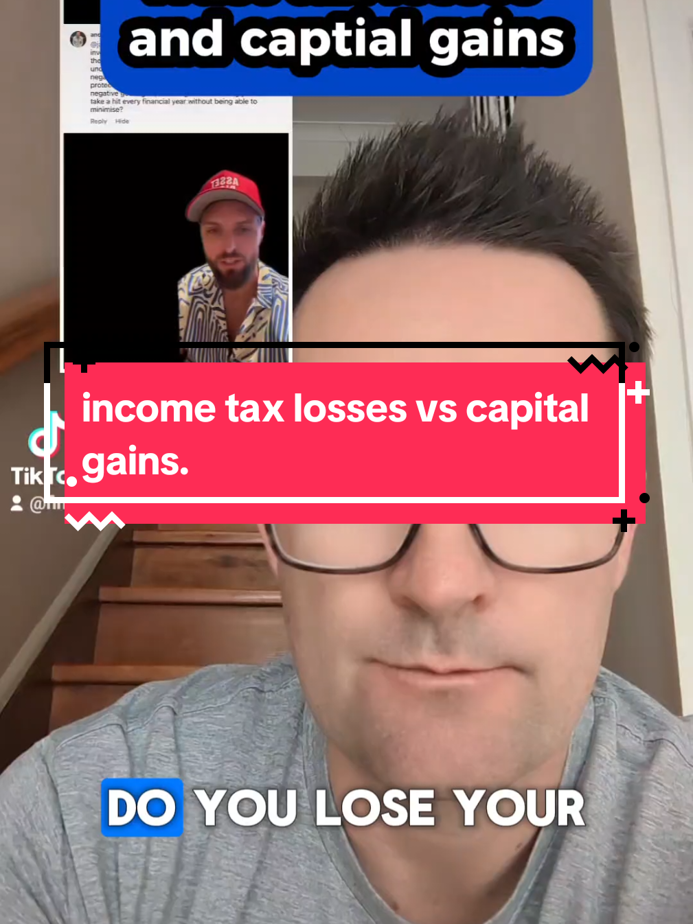 you cannot utilise income tax losses to offset capital gains form previous years. according to the ATO on their website and in legislation, you cannot utilise trust income tax losses to offset trust capital gains.  you would need to produce positive income within the trust in the future to utilise those tax losses in the past.  #trust #capitalgains #losses #tax 